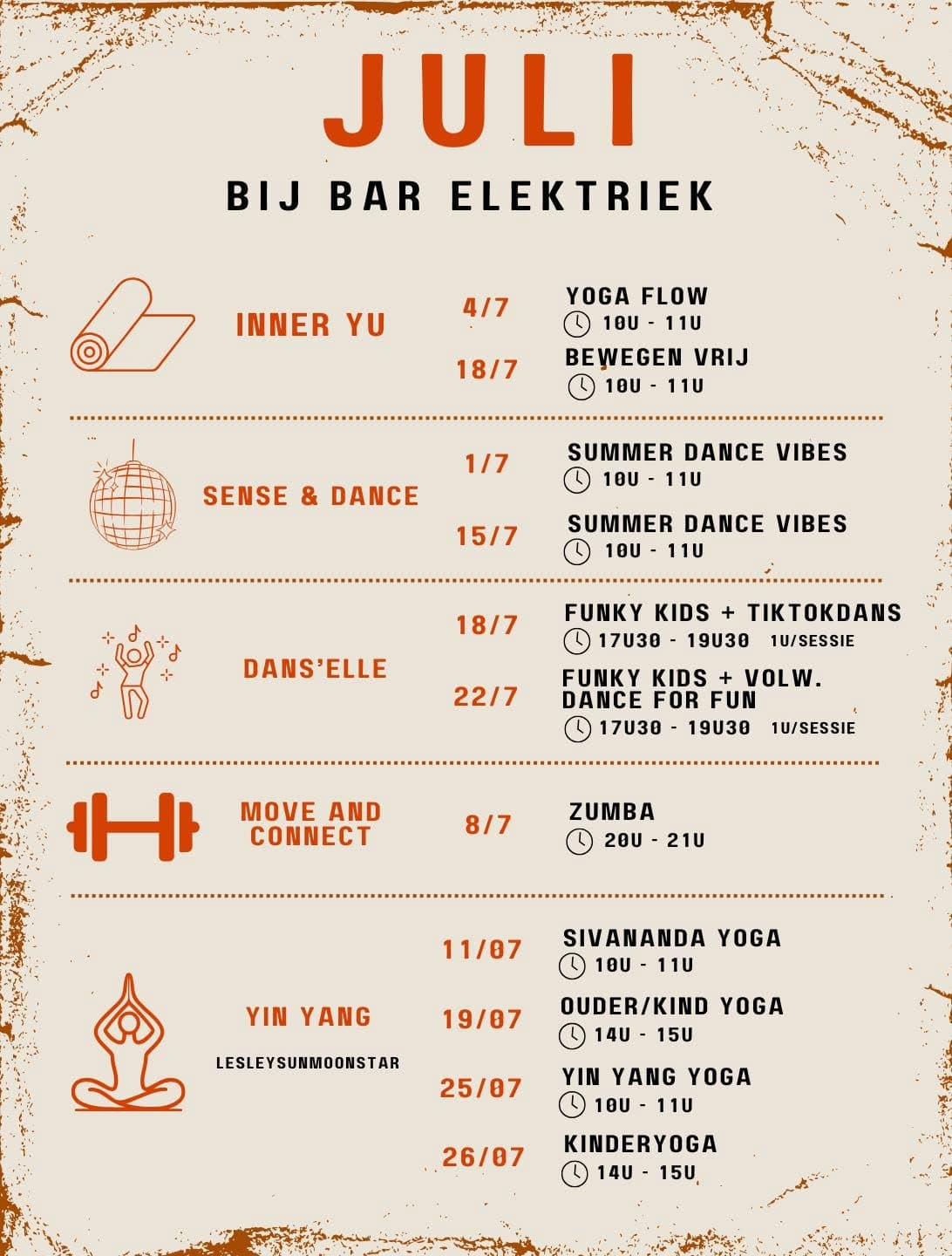The drinks menu — Bar Elektriek (2/2)