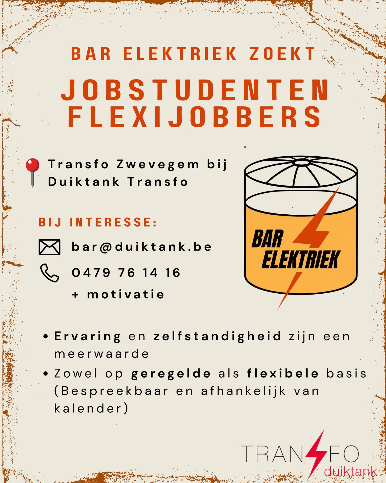 Wij zoeken collega's 😉